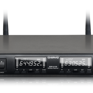 SDR-6120 IrDA UHF 1/2 19" Dual-Channel 2-Way Sync Diversity Receiver