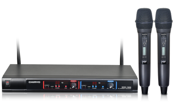 SDR-1900 IrDA UHF 19" Dual-Channel 2-Way Sync Diversity Receiver - Image 2