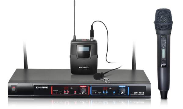 SDR-1900 IrDA UHF 19" Dual-Channel 2-Way Sync Diversity Receiver - Image 3