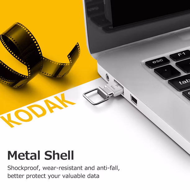 Kodak USB Flash Drive 2.0 K112 16GB Mini Metal USB Pen Drive