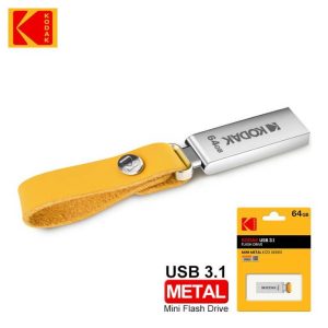 Kodak USB Flash Drive 3.1 K123 | High-Speed USB 3.2 Gen1 Metal Flash Drive