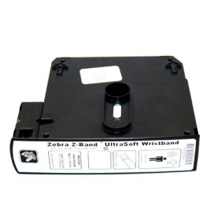 Zebra Z-Band Wristband, Ultra Soft Ribbon Cartridge