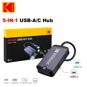 Kodak USB-A/C Hub 5-IN-1 T320